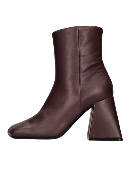 Leather ankle boots VIC MATIE' | 1F2450D_F10F010450BORDEAUX